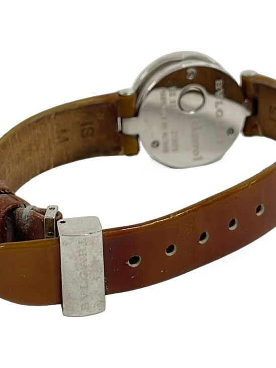 Bvlgari Watch Leather Shell Dial White main image 4